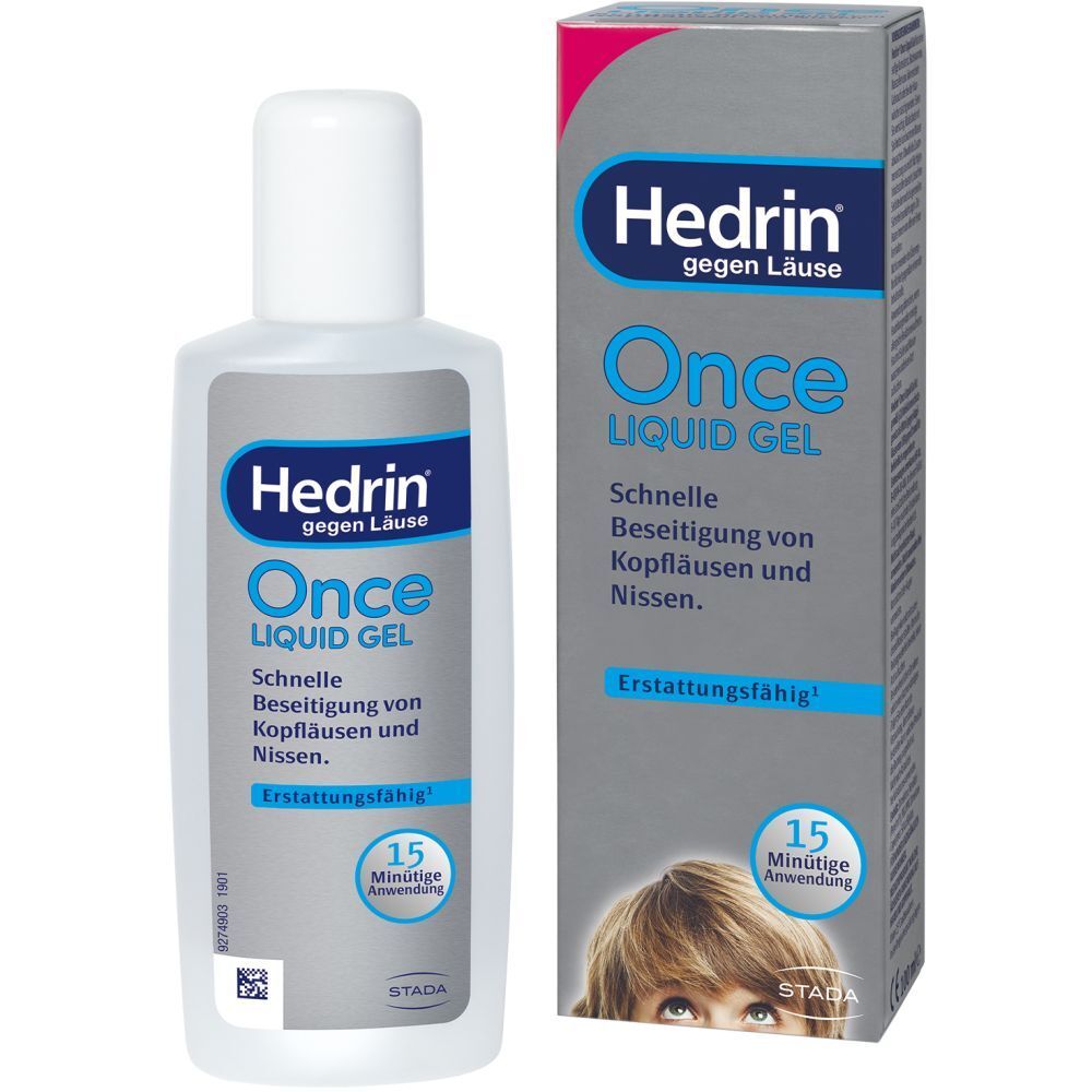 Hedrin® Once Liquid Gel - Schnelle Hilfe bei akutem Läusebefall