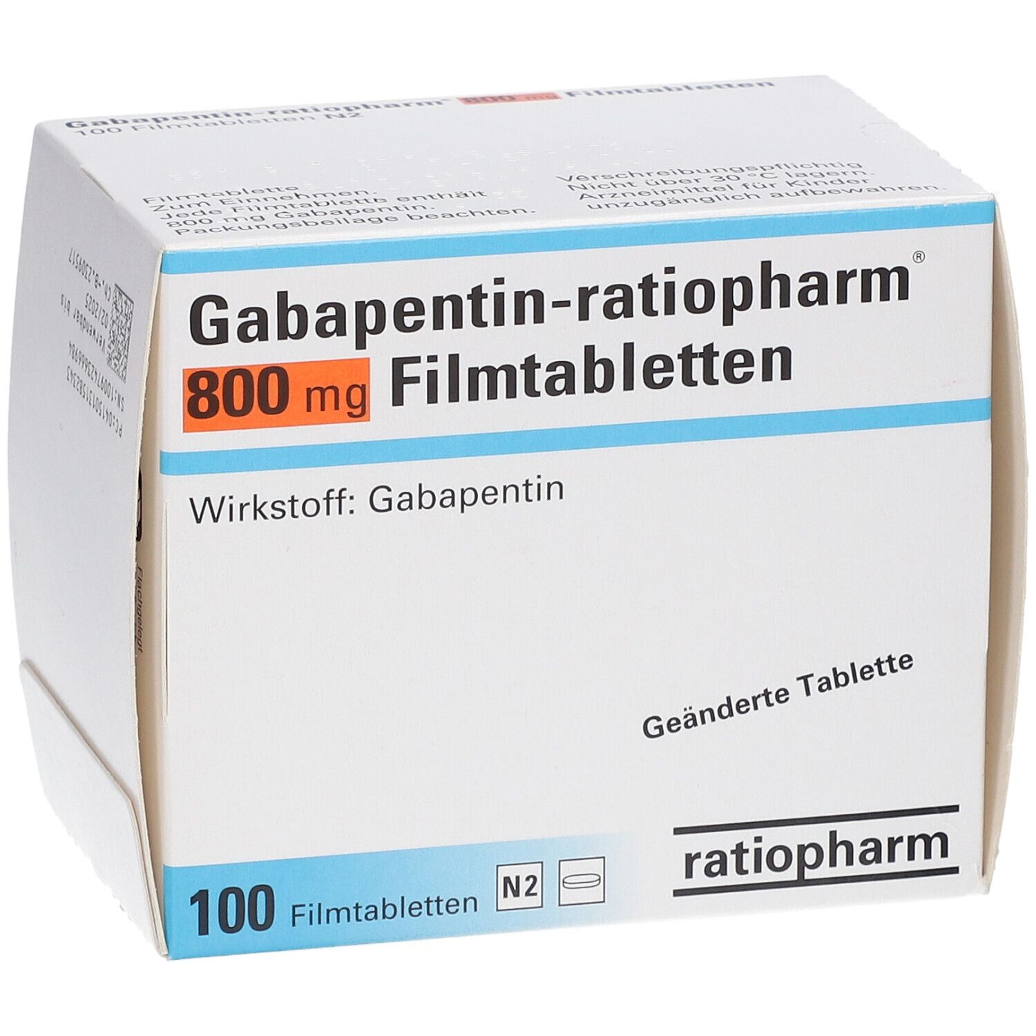 Gabapentin-ratiopharm® 800 mg