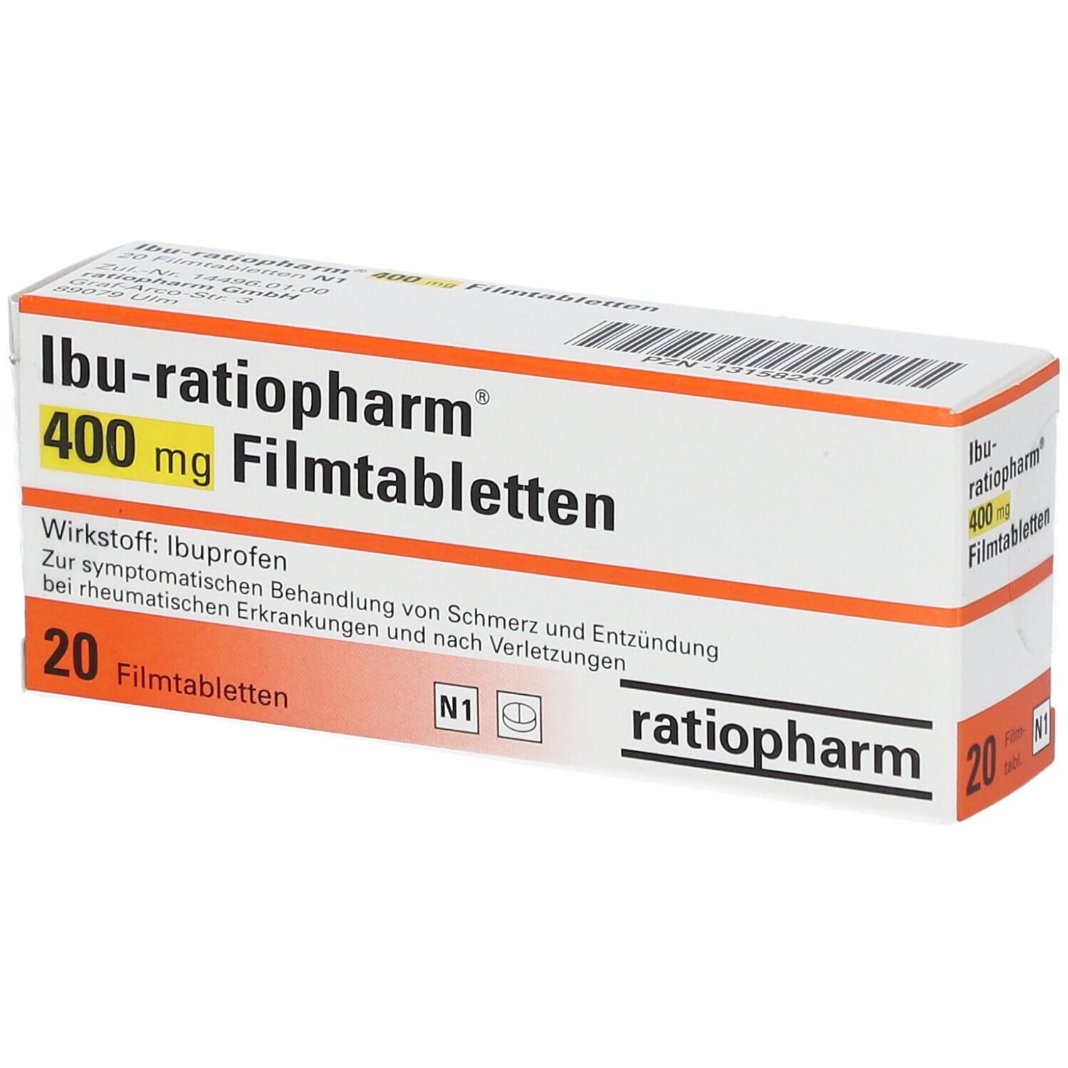 Ibu-ratiopharm® 400 mg