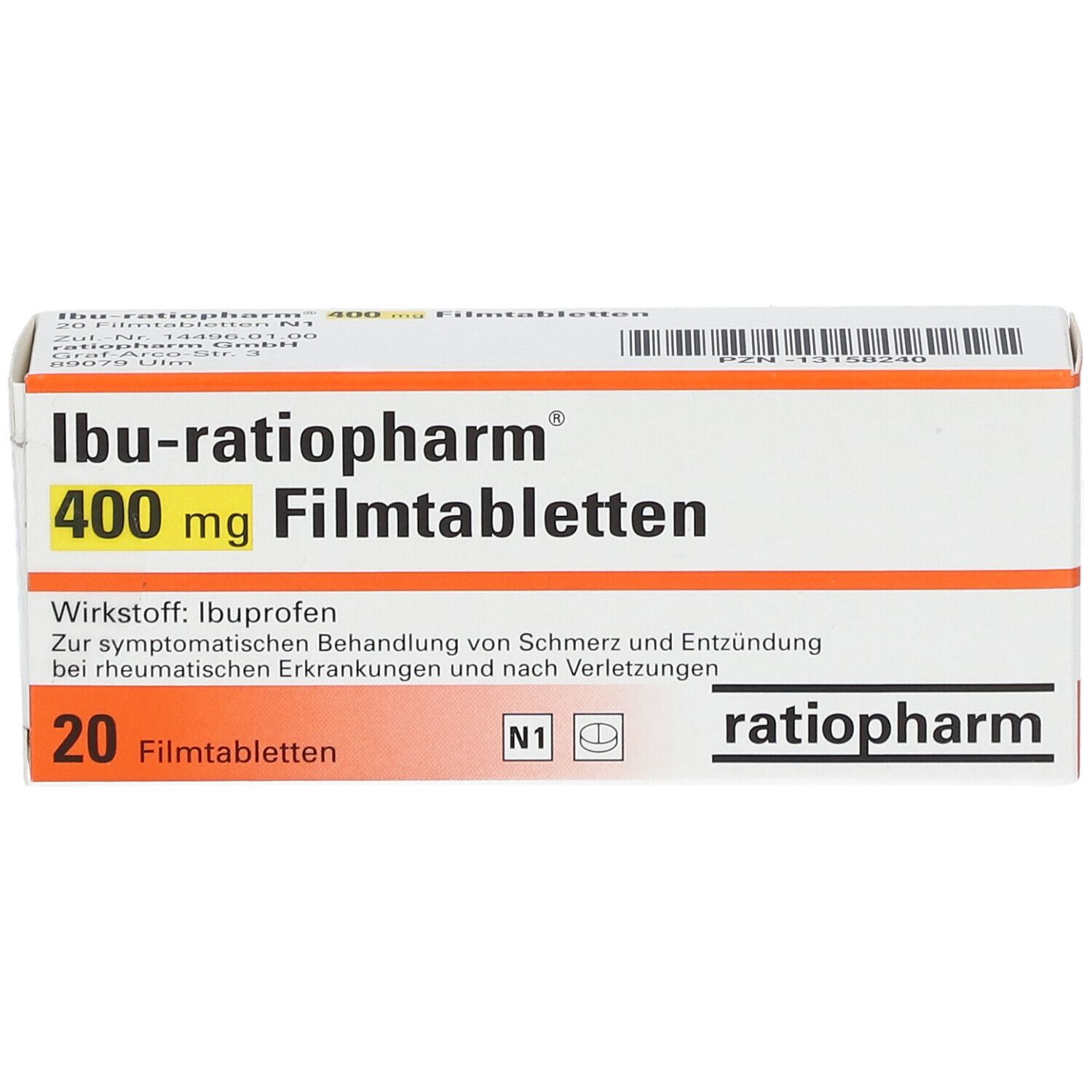 Ibu-ratiopharm® 400 mg