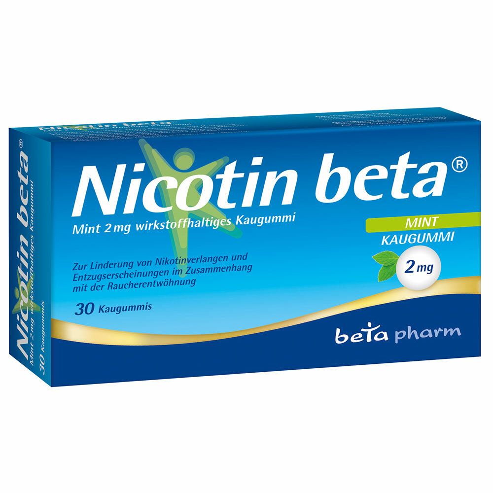 Nicotin beta® Mint 2 mg