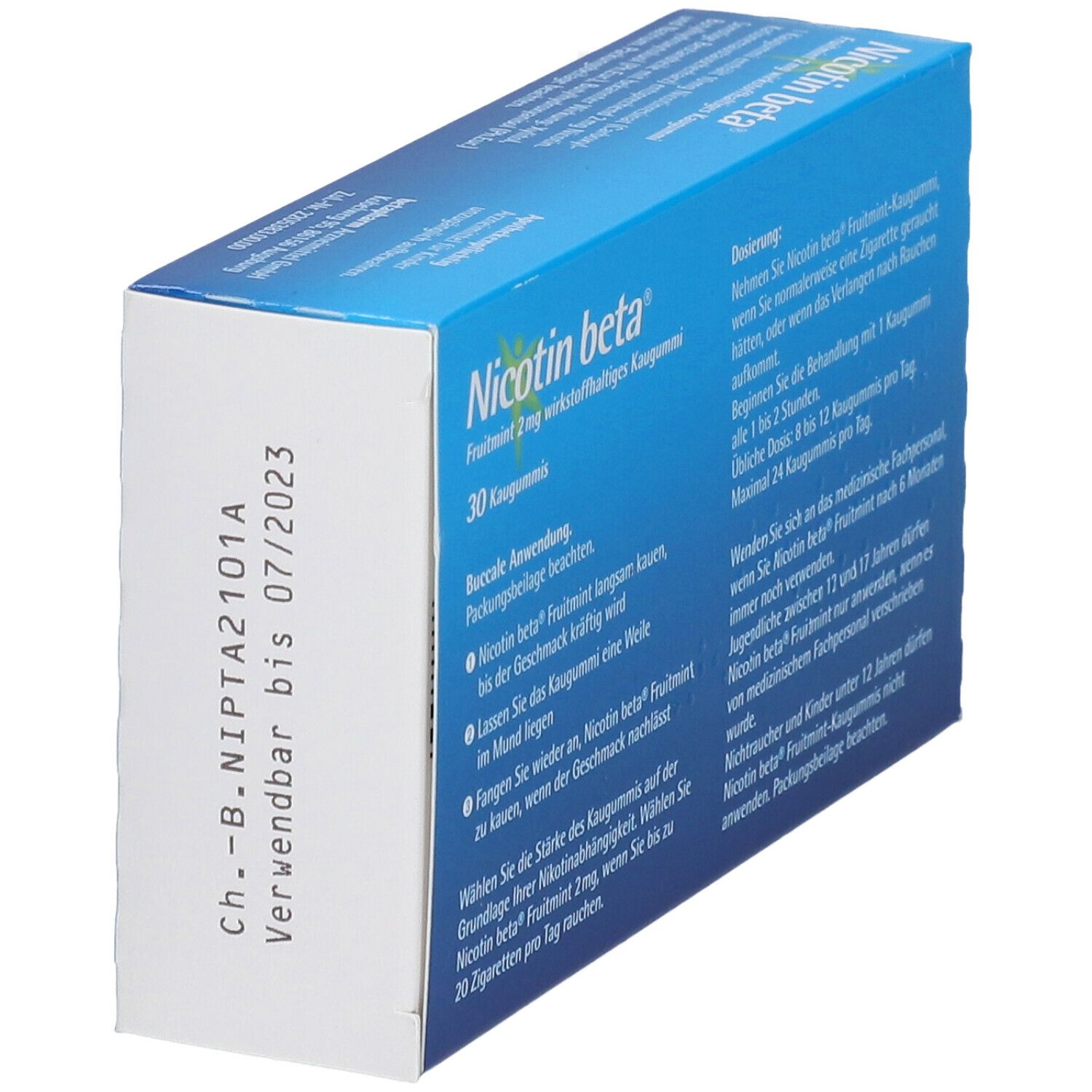 Nicotin beta® Fruitmint 2 mg