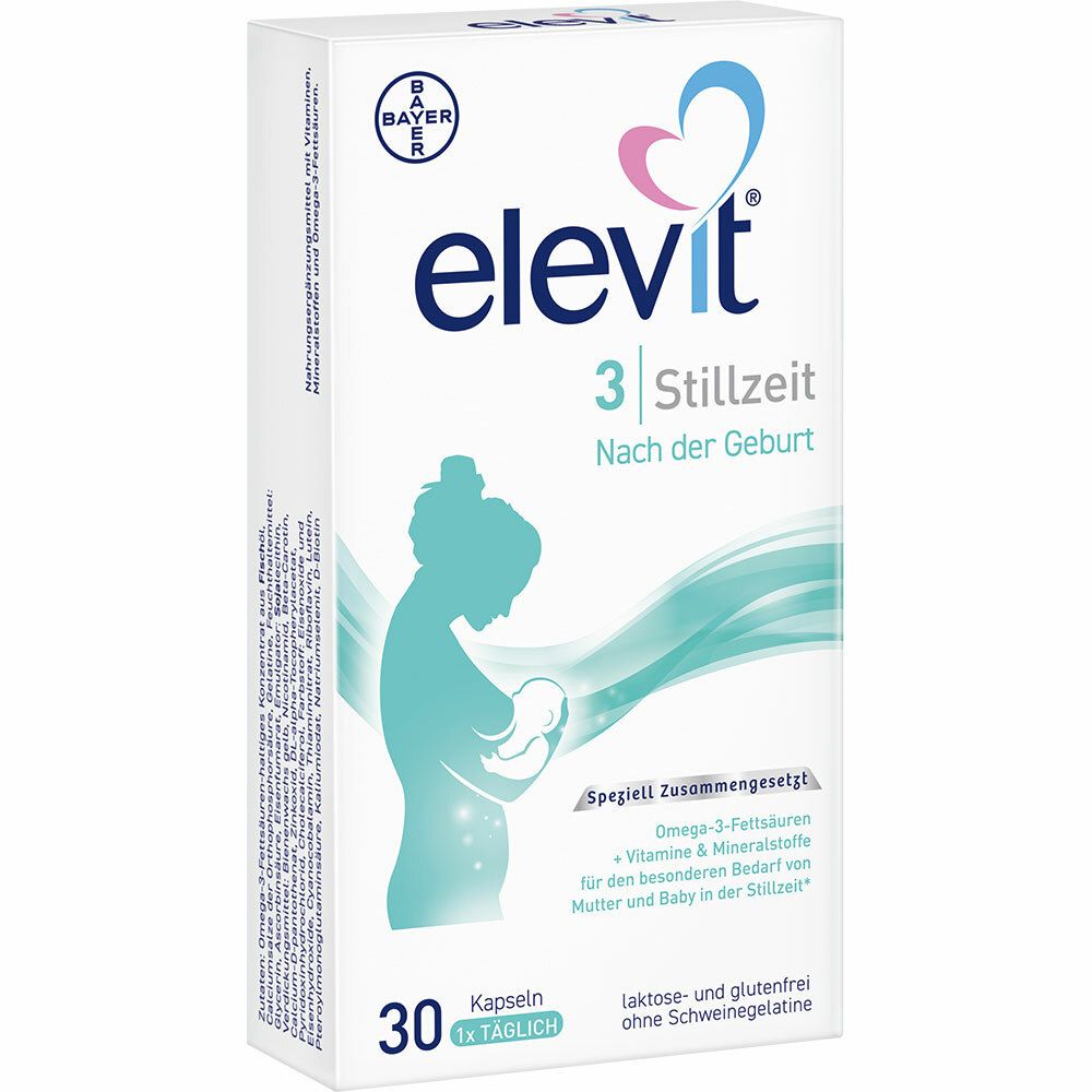 elevit® 3 Stillzeit- Jetzt 15% sparen mit dem Gutscheincode ,,Elevit15''