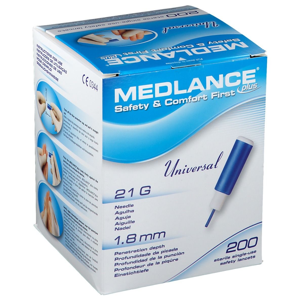 Medlance plus Universal Lanzetten