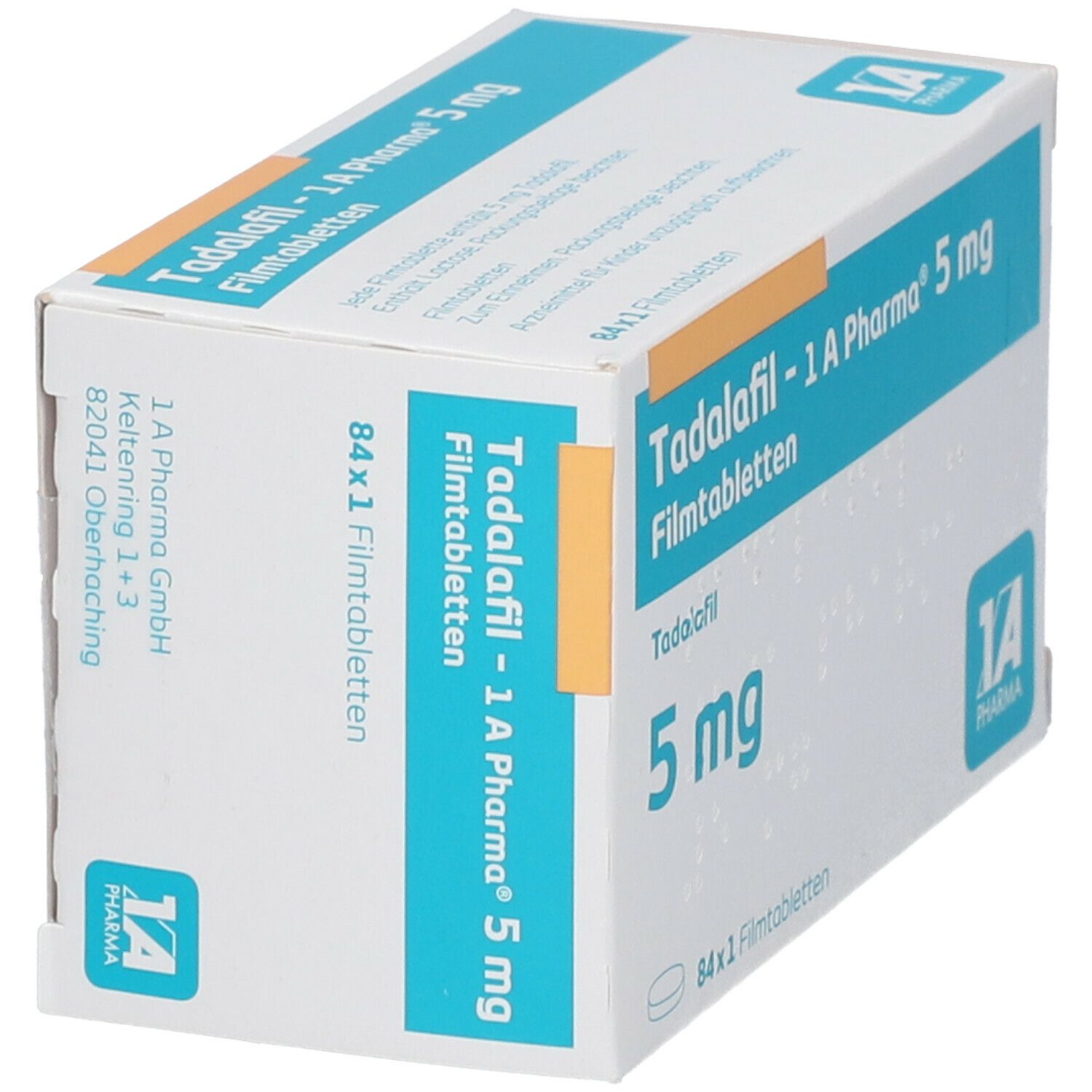 Tadalafil 1A Pharma® 5Mg