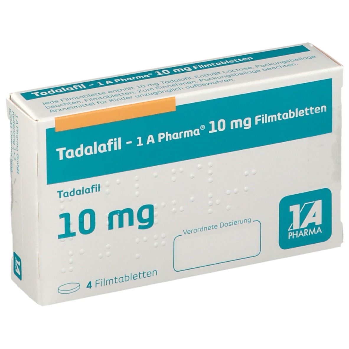 Tadalafil 1A Pharma® 10Mg