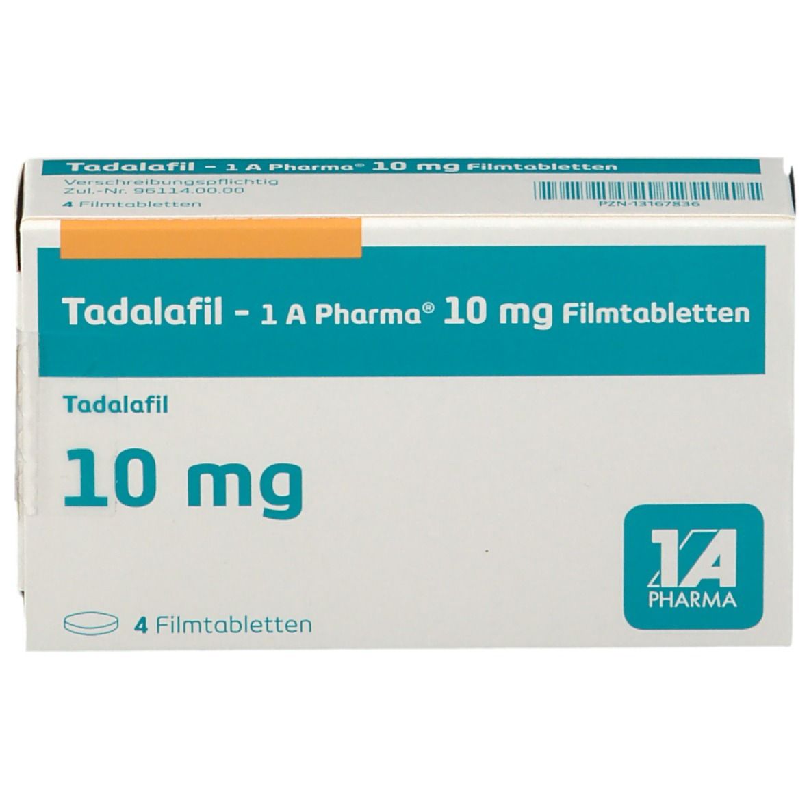 Tadalafil 1A Pharma® 10Mg