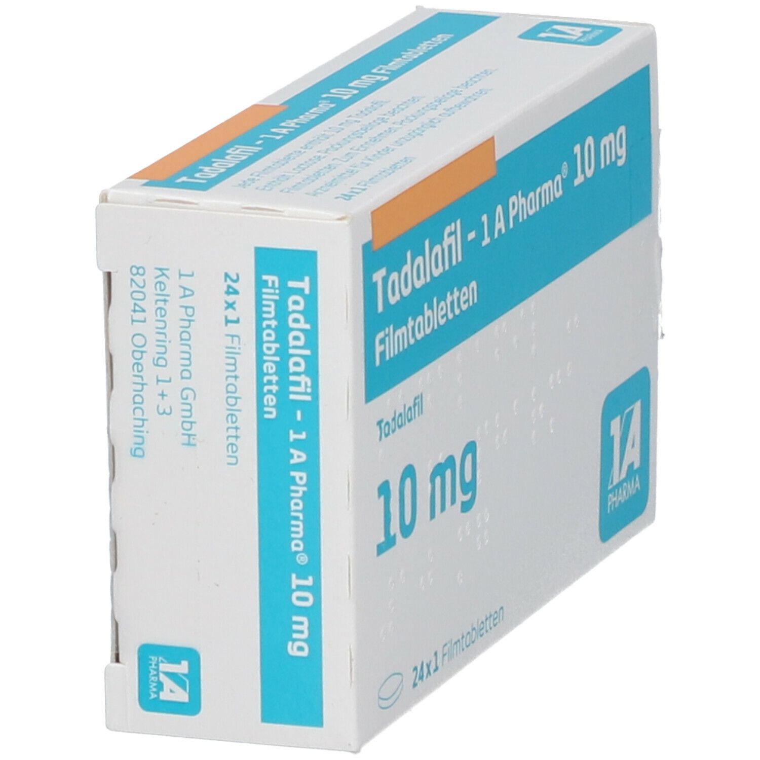 Tadalafil-1A Pharma 10 mg Filmtabletten 24 St