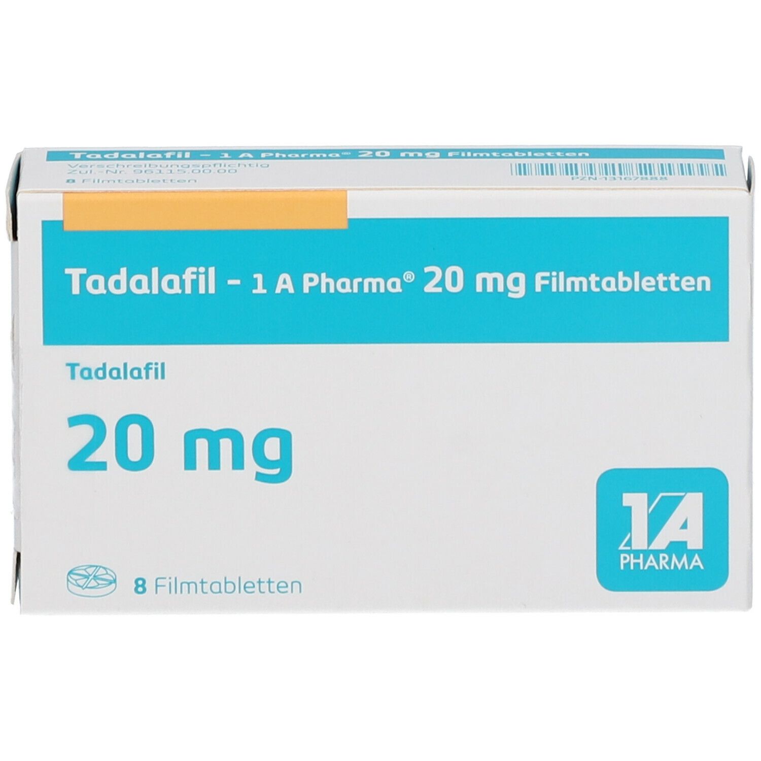 Tadalafil mepha 20 mg