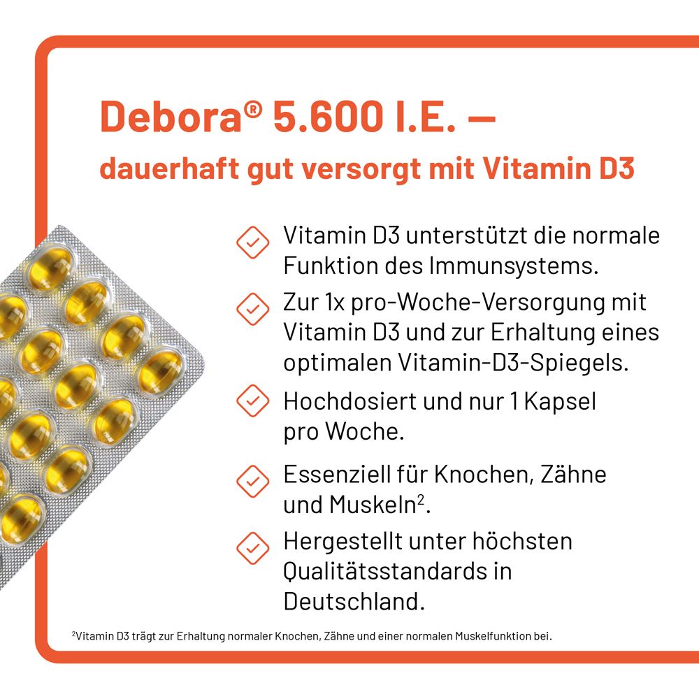 Debora® 5.600 I.E.