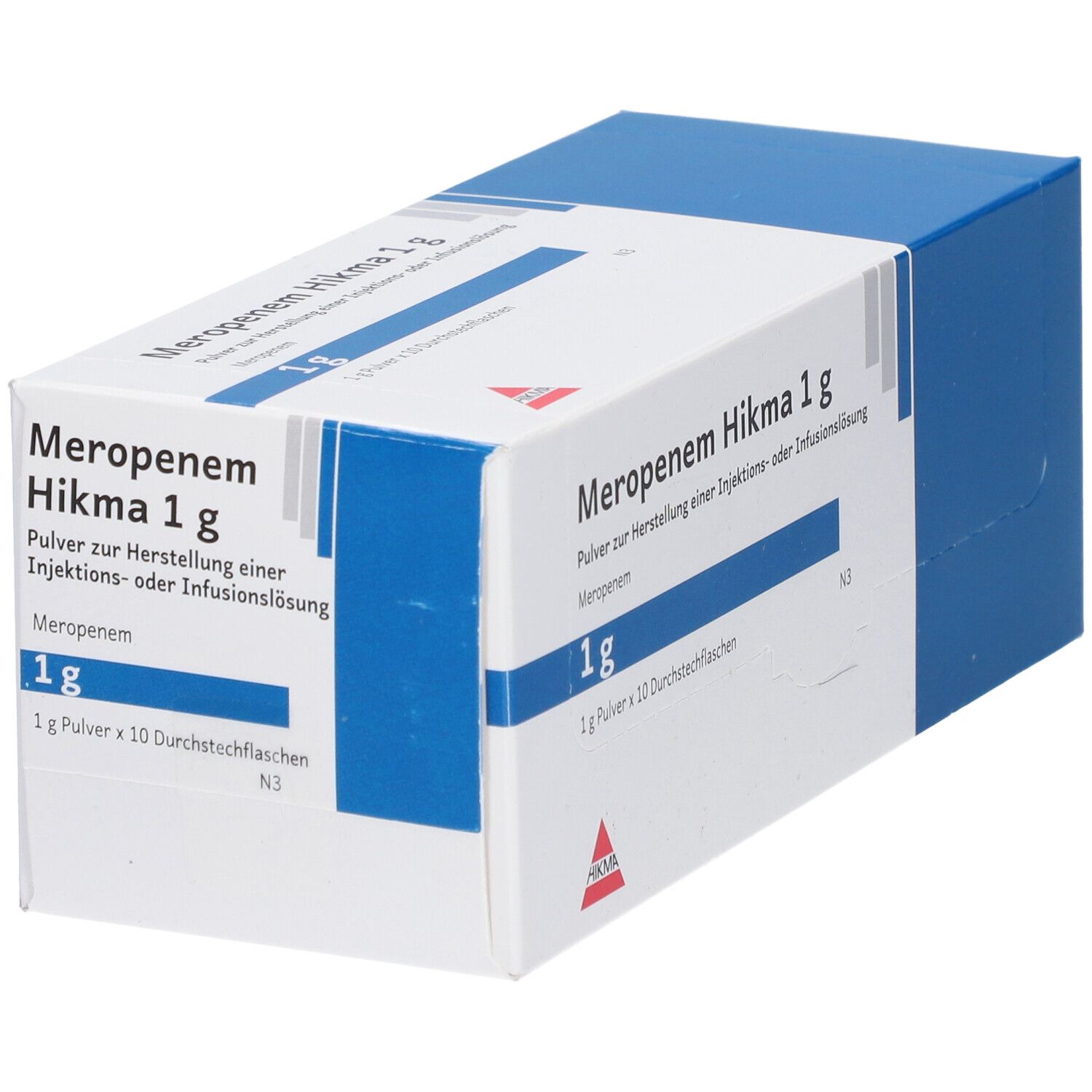 Meropenem Hikma 2 g Plv.z.Her.e.Inj.- od.Inf.-Lsg. 6 St Pulver z. Herst. e. Injektions- oder Infusionslös.