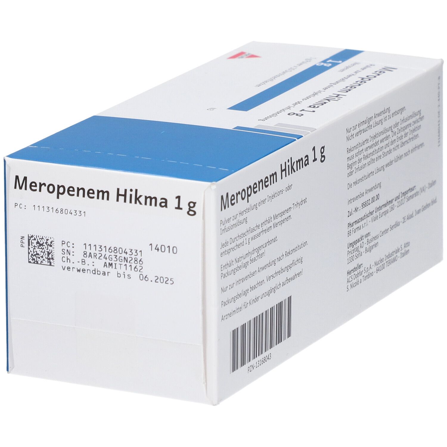 Meroem Hikma 1 g