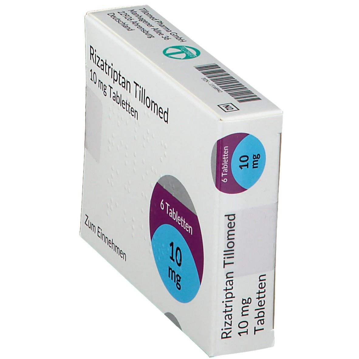 Rizatriptan Tillomed 10 mg
