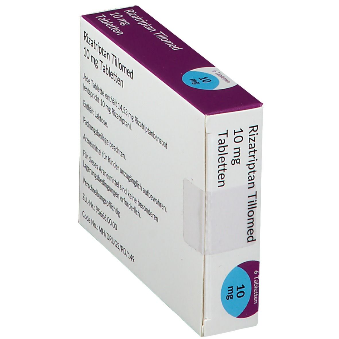 Rizatriptan Tillomed 10 mg