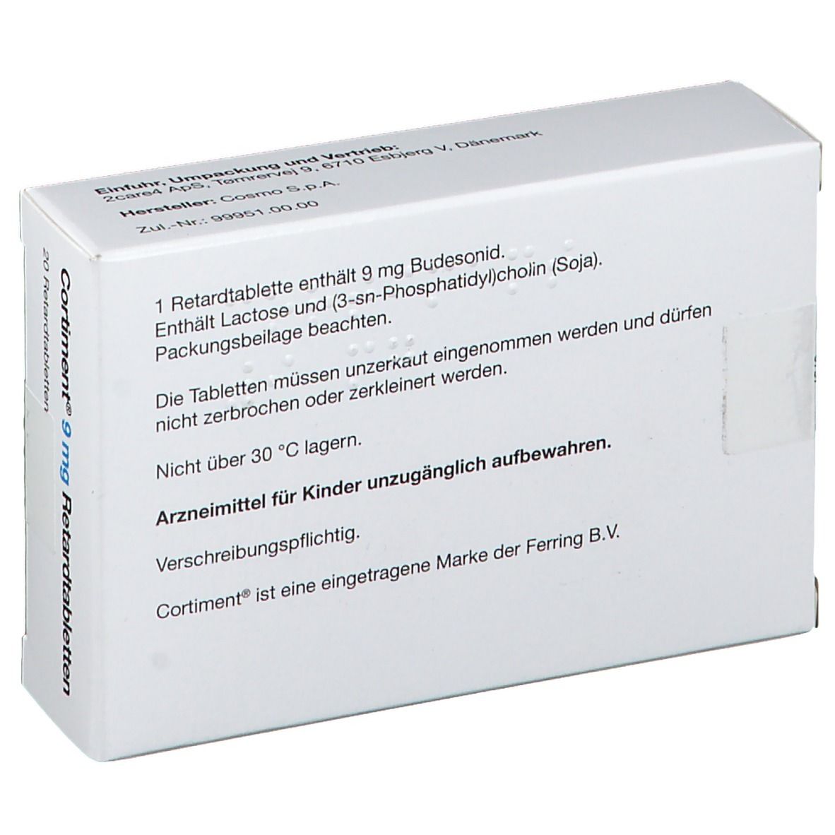 Cortiment® 9 mg