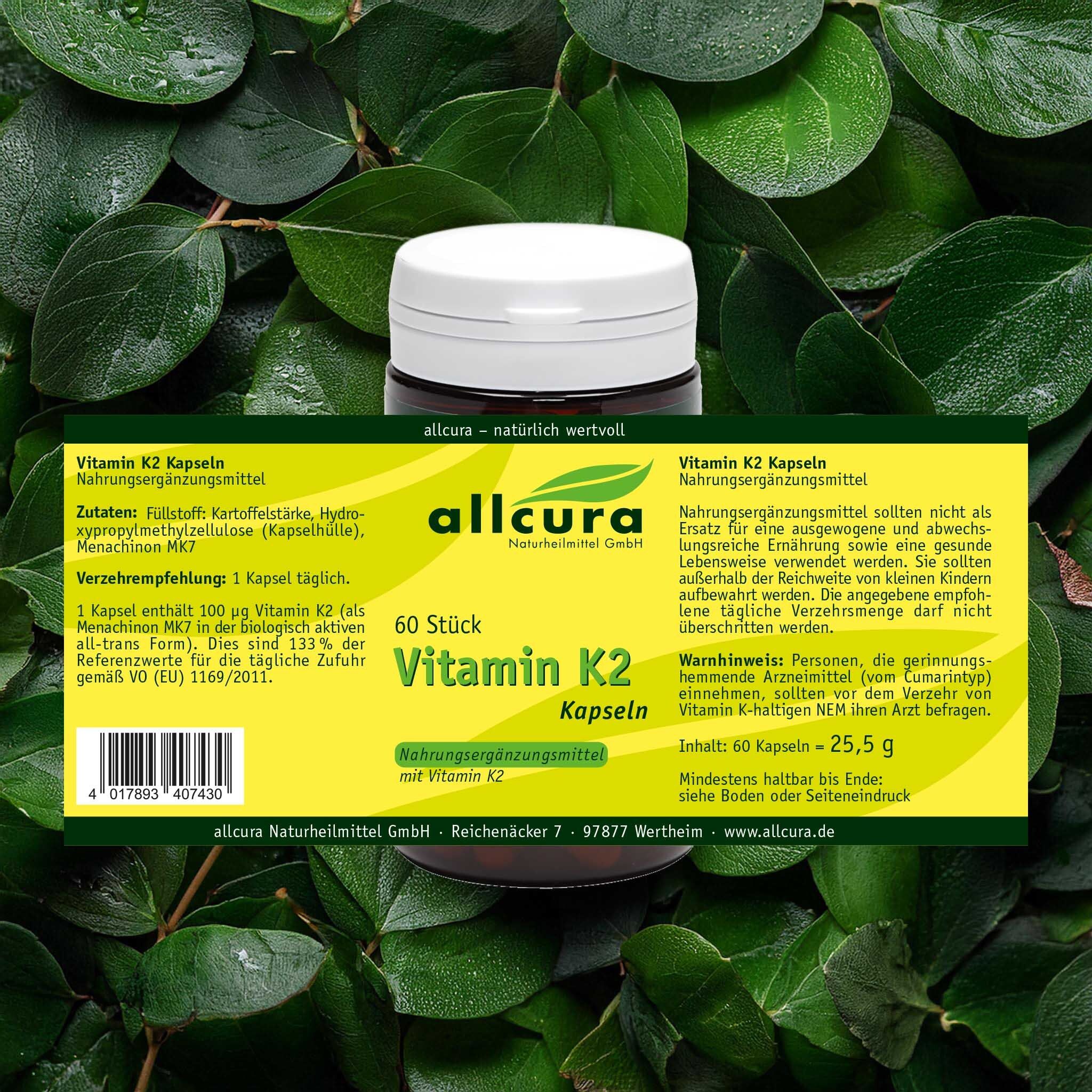 allcura Vitamin K2