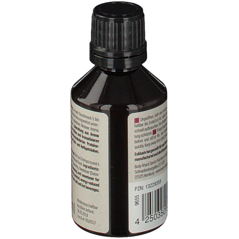 Body Attack Flav Drops Raspberry