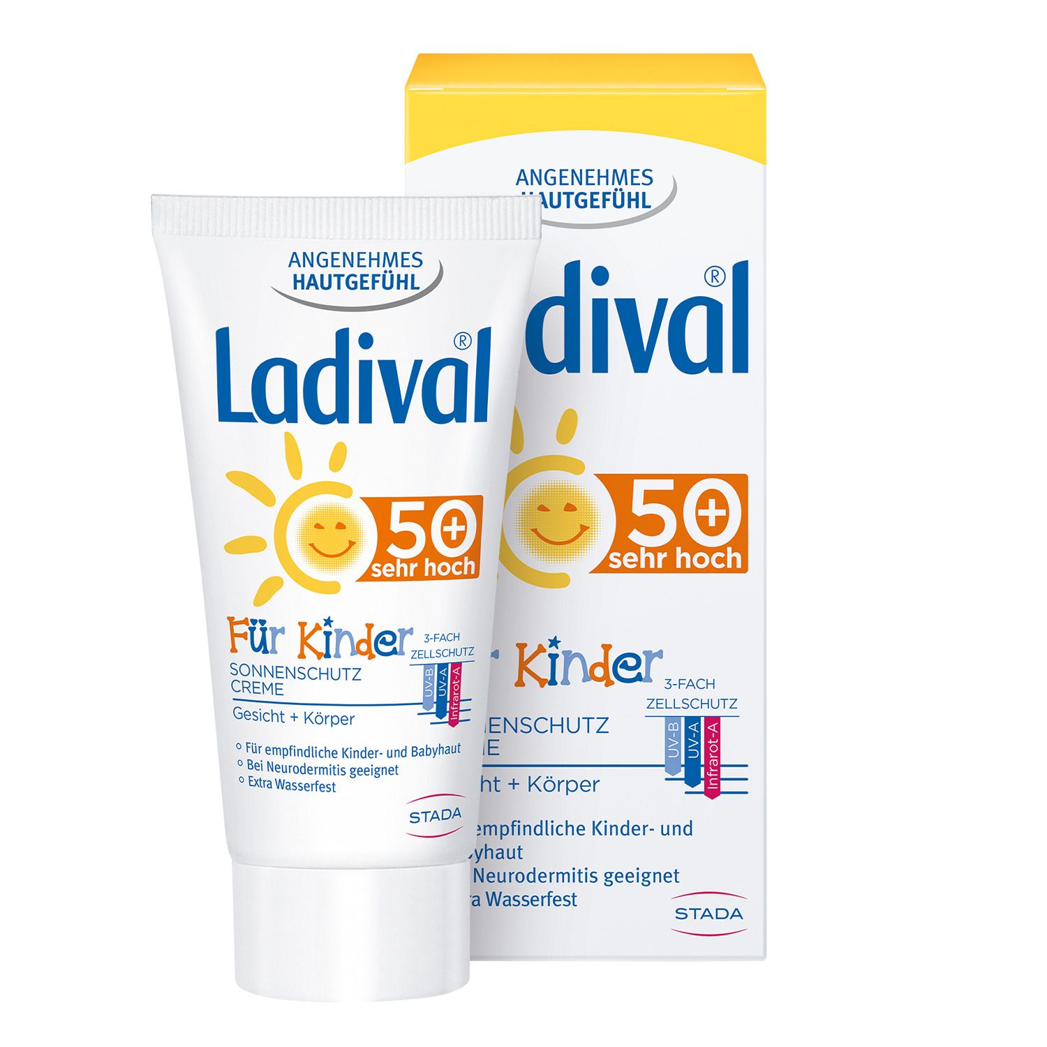 Ladival® Kinder Creme LSF 50+ + Ladival Malbuch GRATIS