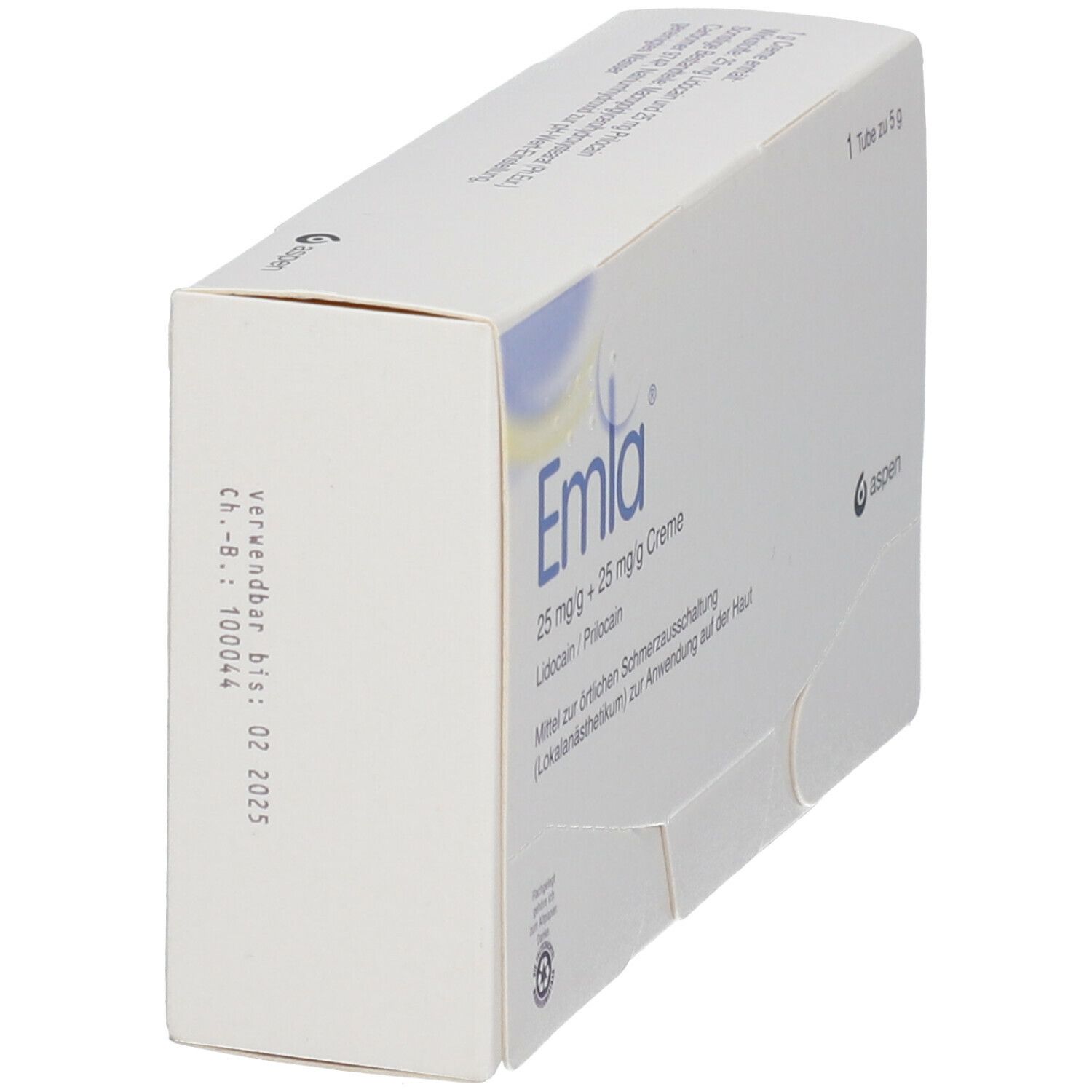Emla® 25 mg/g Lidocain + 25 mg/g Prilocain