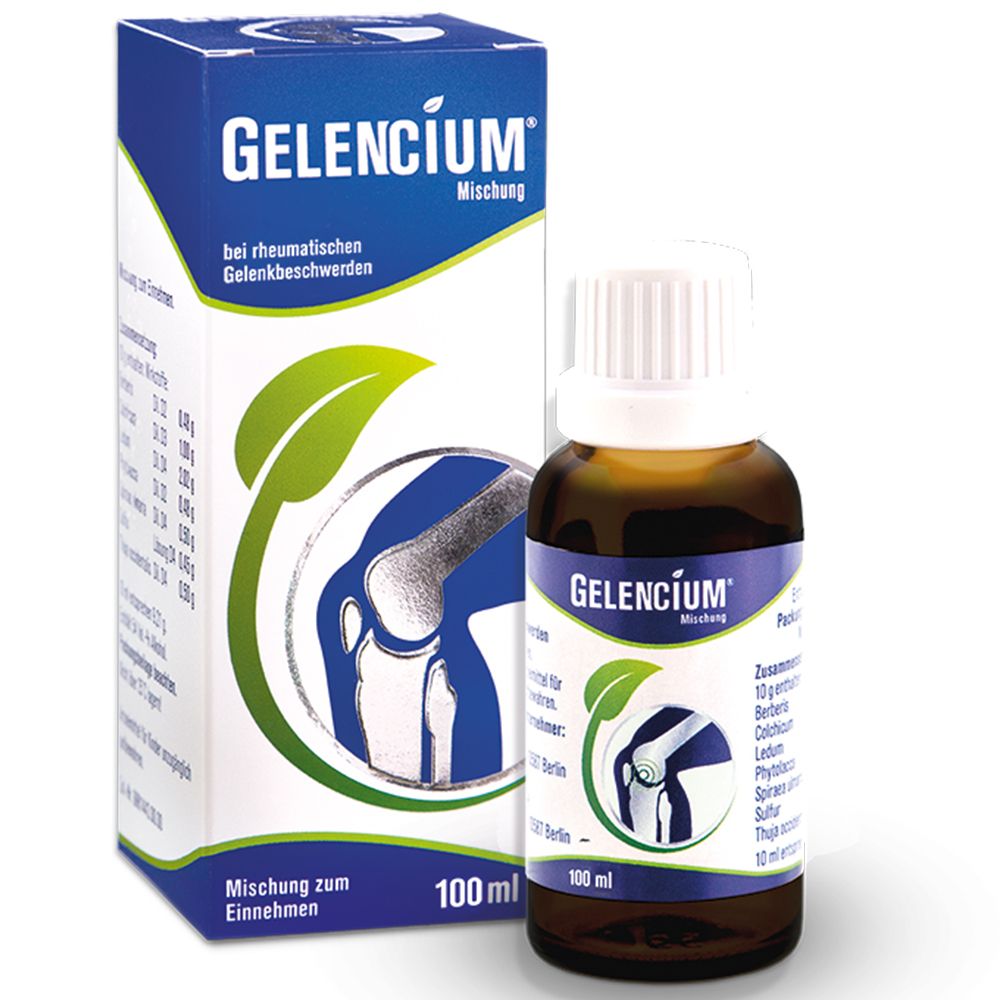 GELENCIUM® Tropfen bei rheumatischen Gelenkbeschwerden