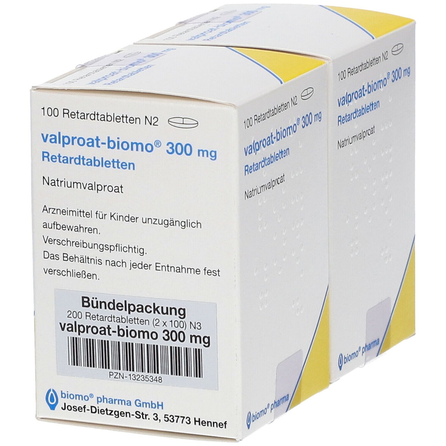 Valproat G.l. Pharma 300 mg Retardtabletten 200 St Retard-Tabletten