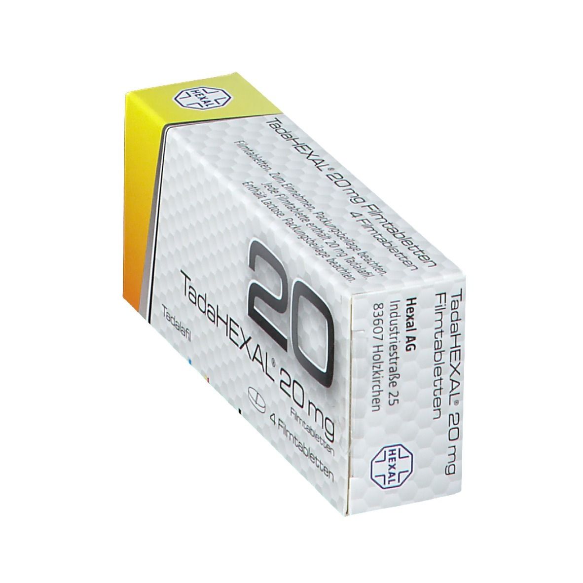 Tadahexal 20 mg Filmtabletten 4 St