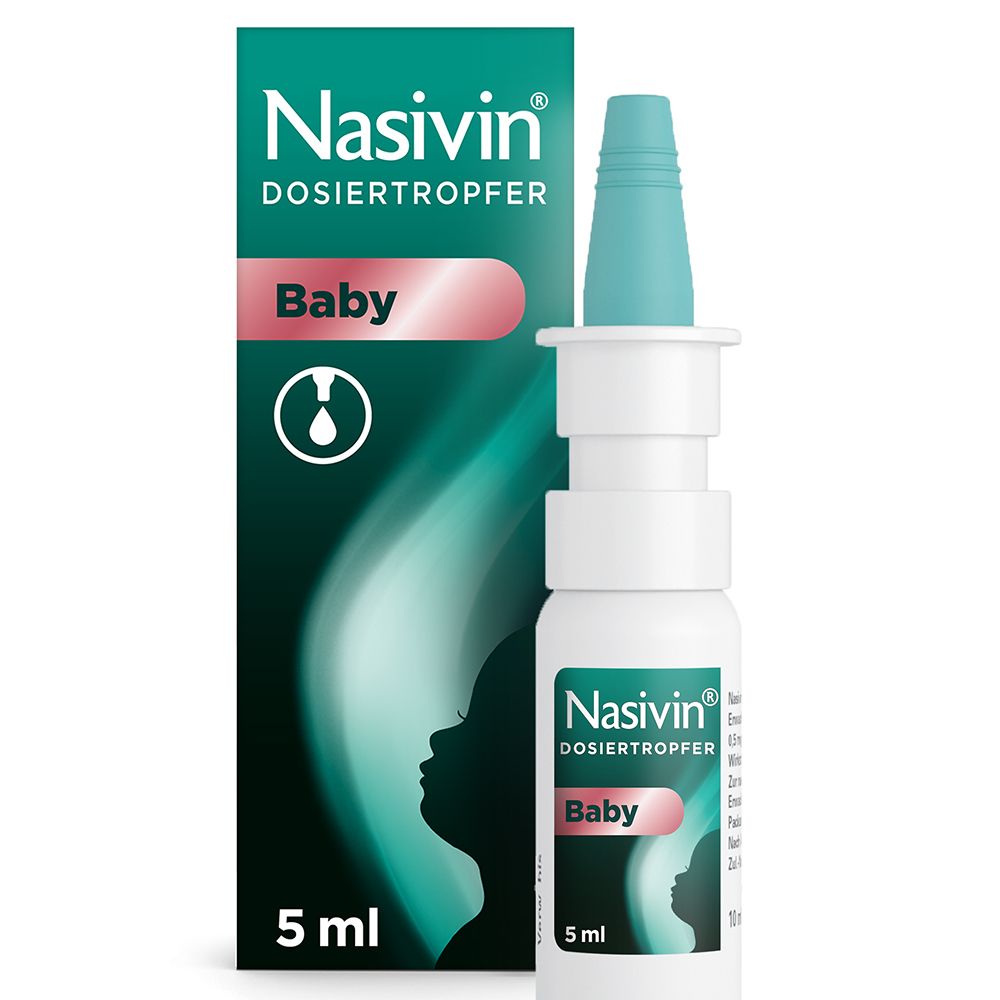 Nasivin® Dosiertropfer ohne Konservierungsstoffe Baby