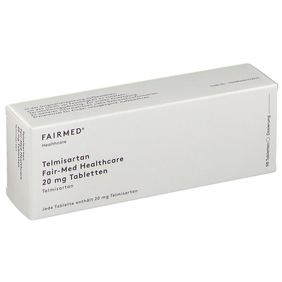 Telmisartan Fair-Med Healthcare 20 mg