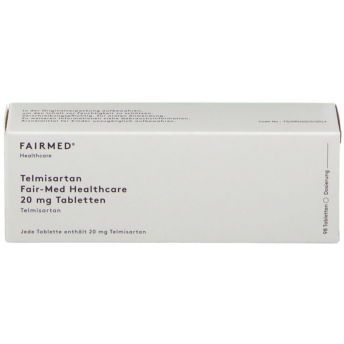 Telmisartan Fair-Med Healthcare 20 mg