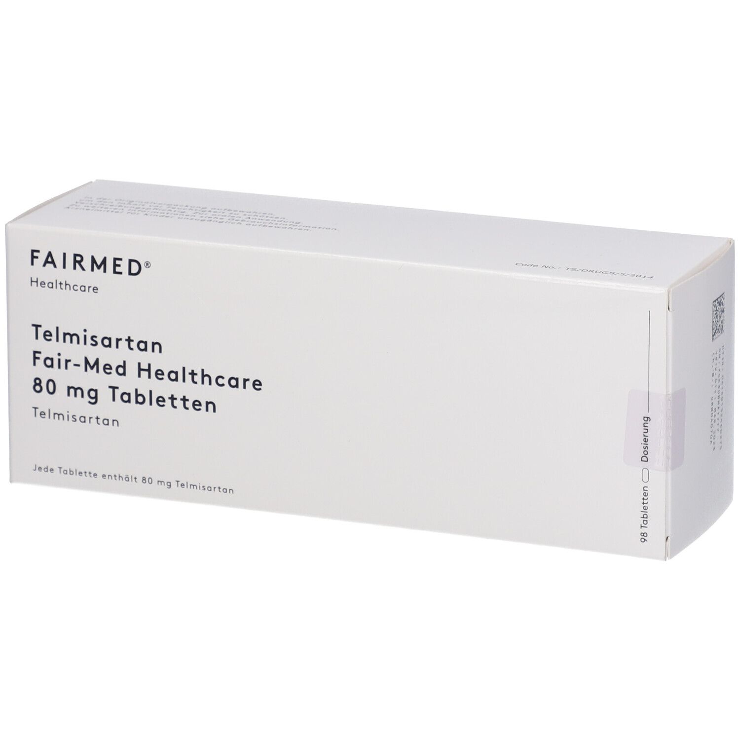 Telmisartan Fair-Med Healthcare 80 mg