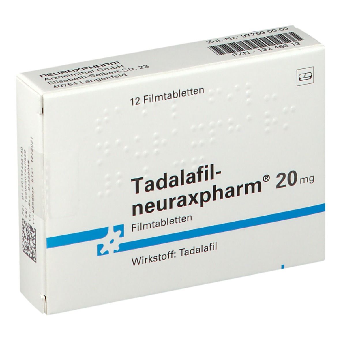 Tadalafil-neuraxpharm® 20 mg