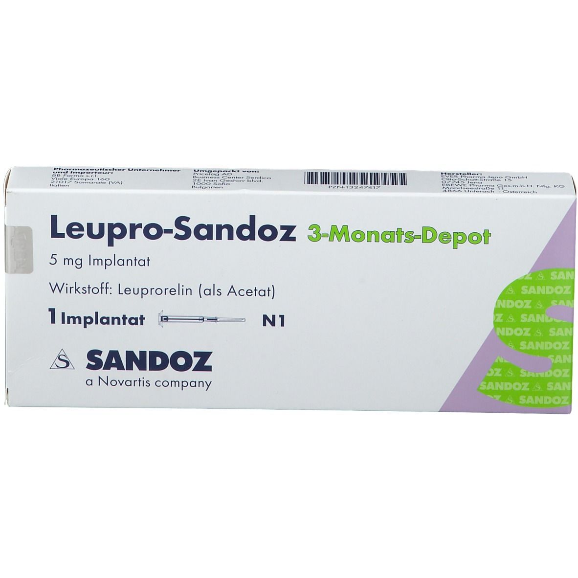 Leupro-Sandoz® 3-Monats-Depot