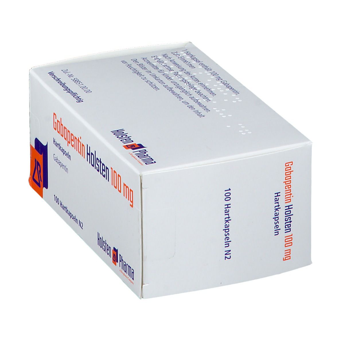 Gabapentin Holsten 100 mg Hartkapseln St