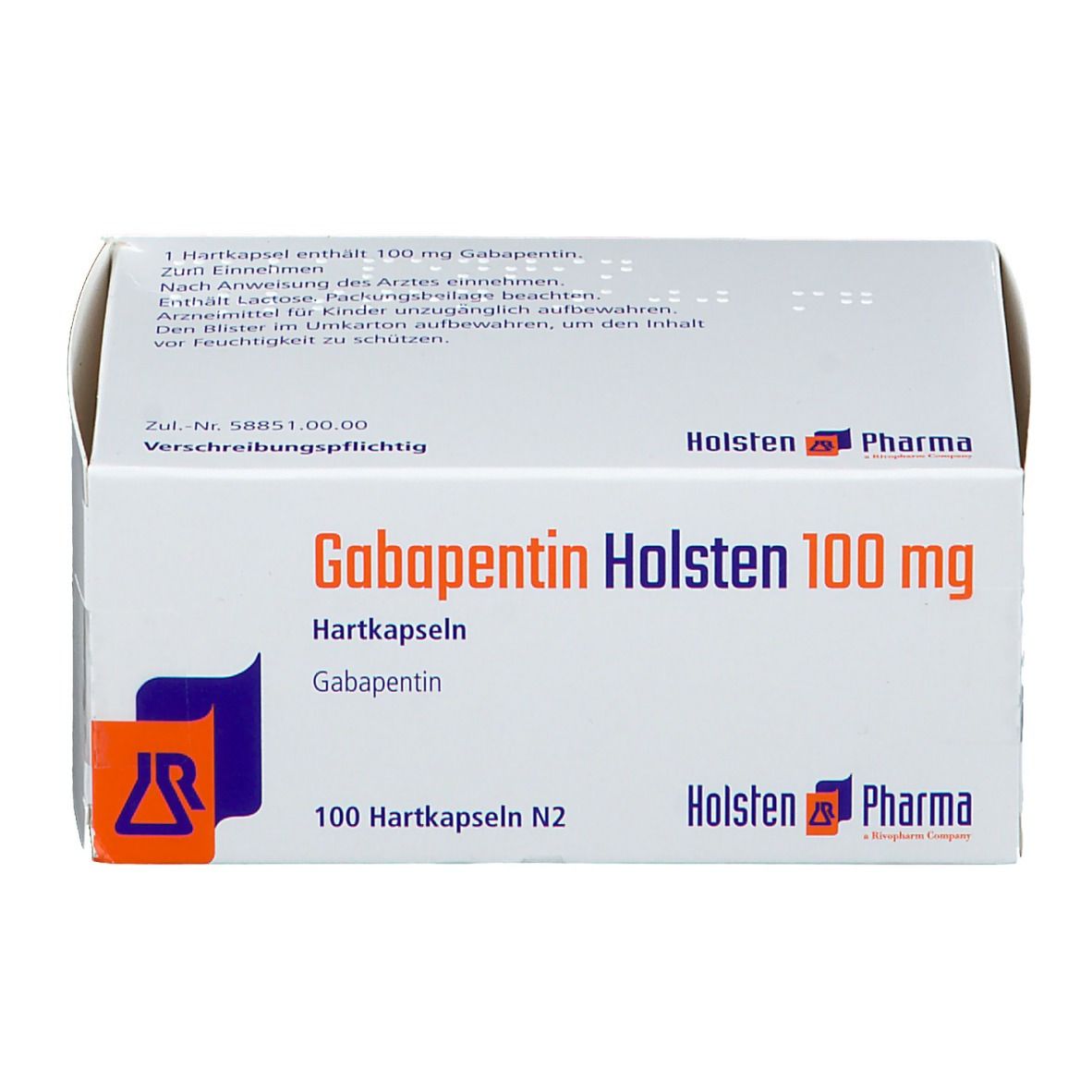 Gabapentin Holsten 100 mg
