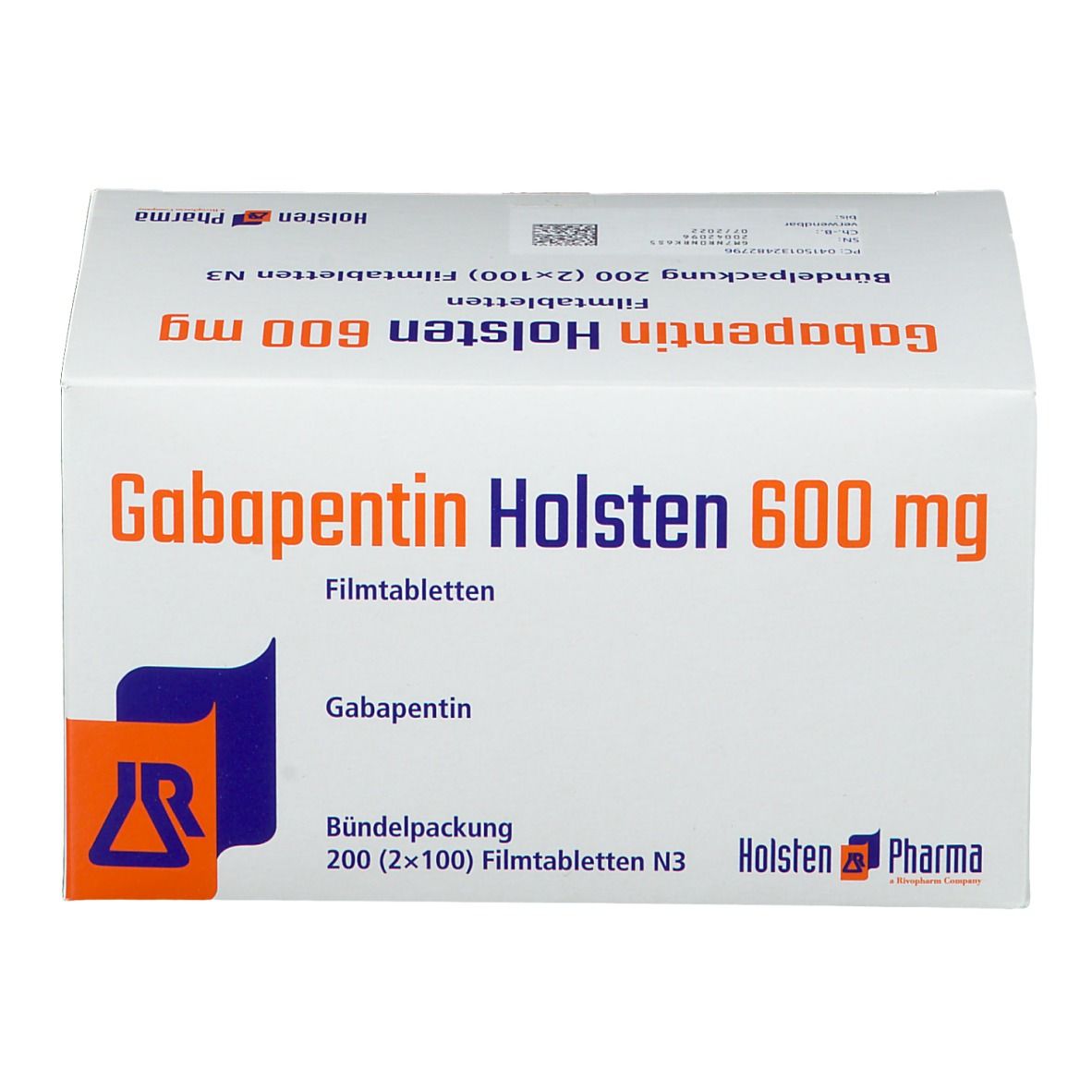 Gabapentin Holsten 600 mg