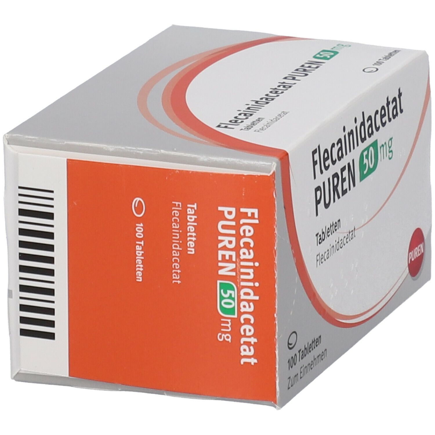 Flecainidacetat Puren 50 mg Tabletten 100 St