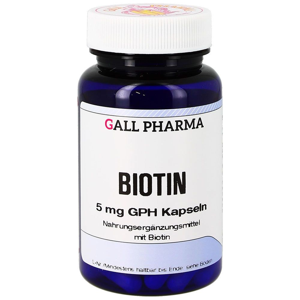 GALL PHARMA Biotin 5 mg