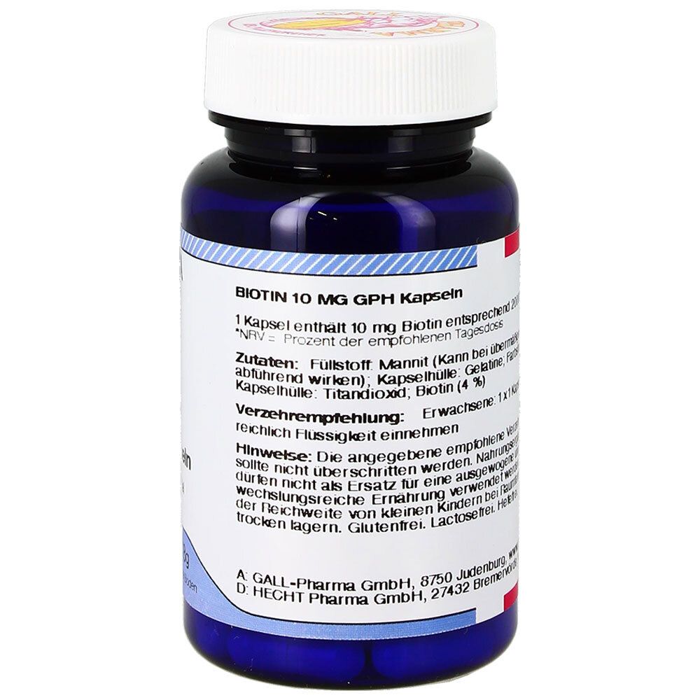 Biotin 10 mg GPH Kapseln