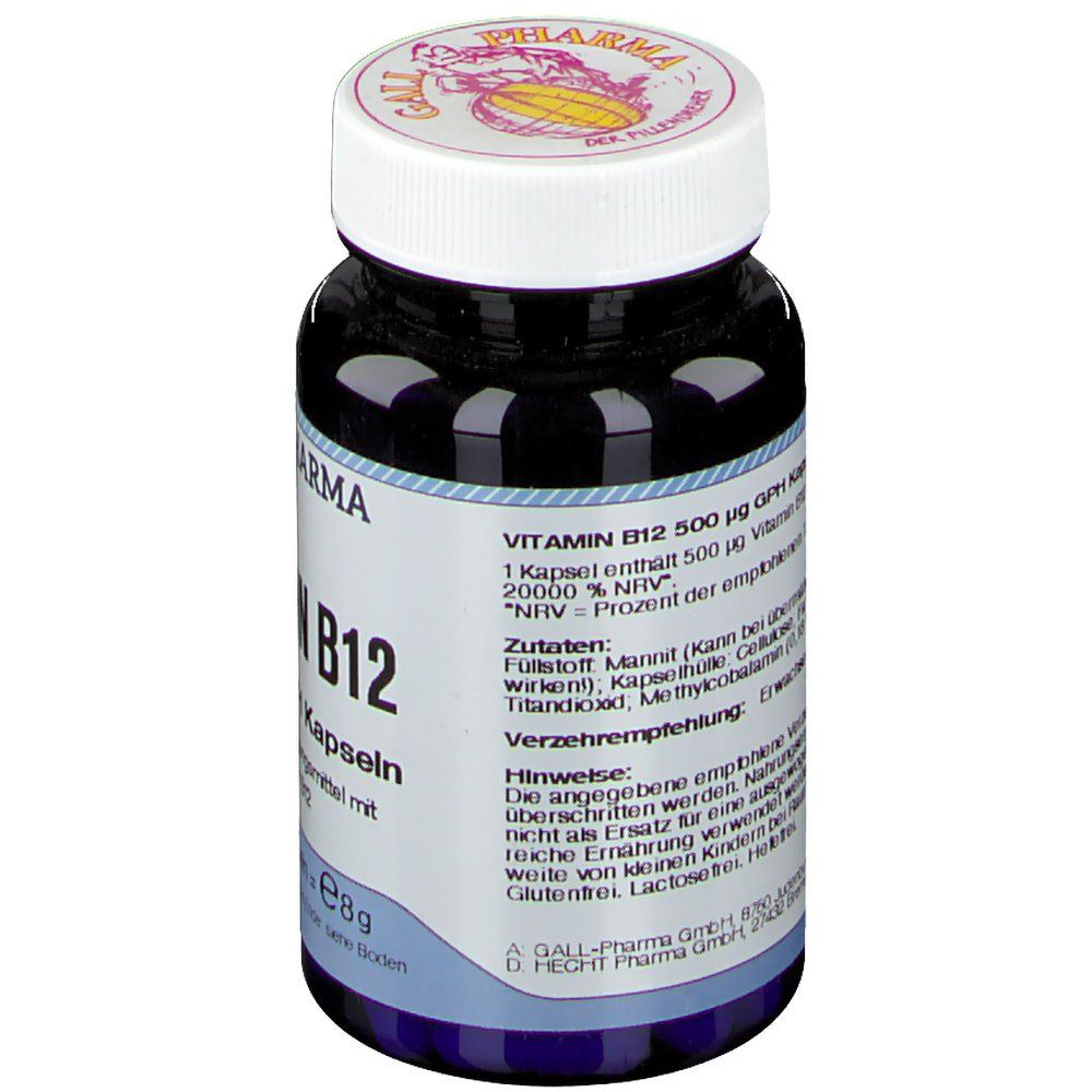 Vitamin B12 500 µg GPH Kapseln