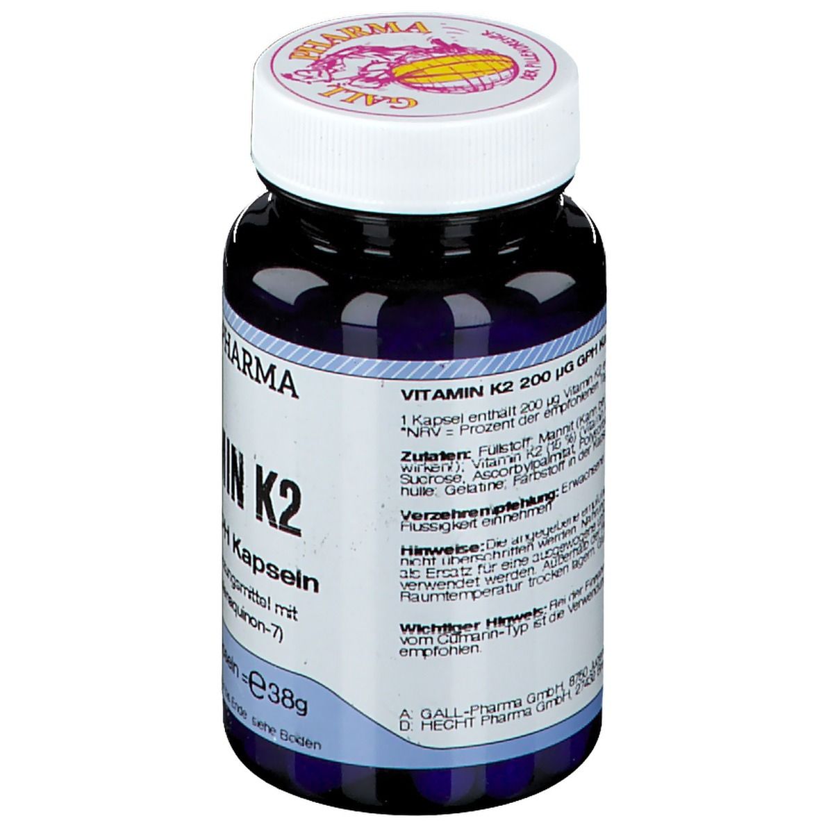 Vitamin K2 200 µg GPH Kapseln