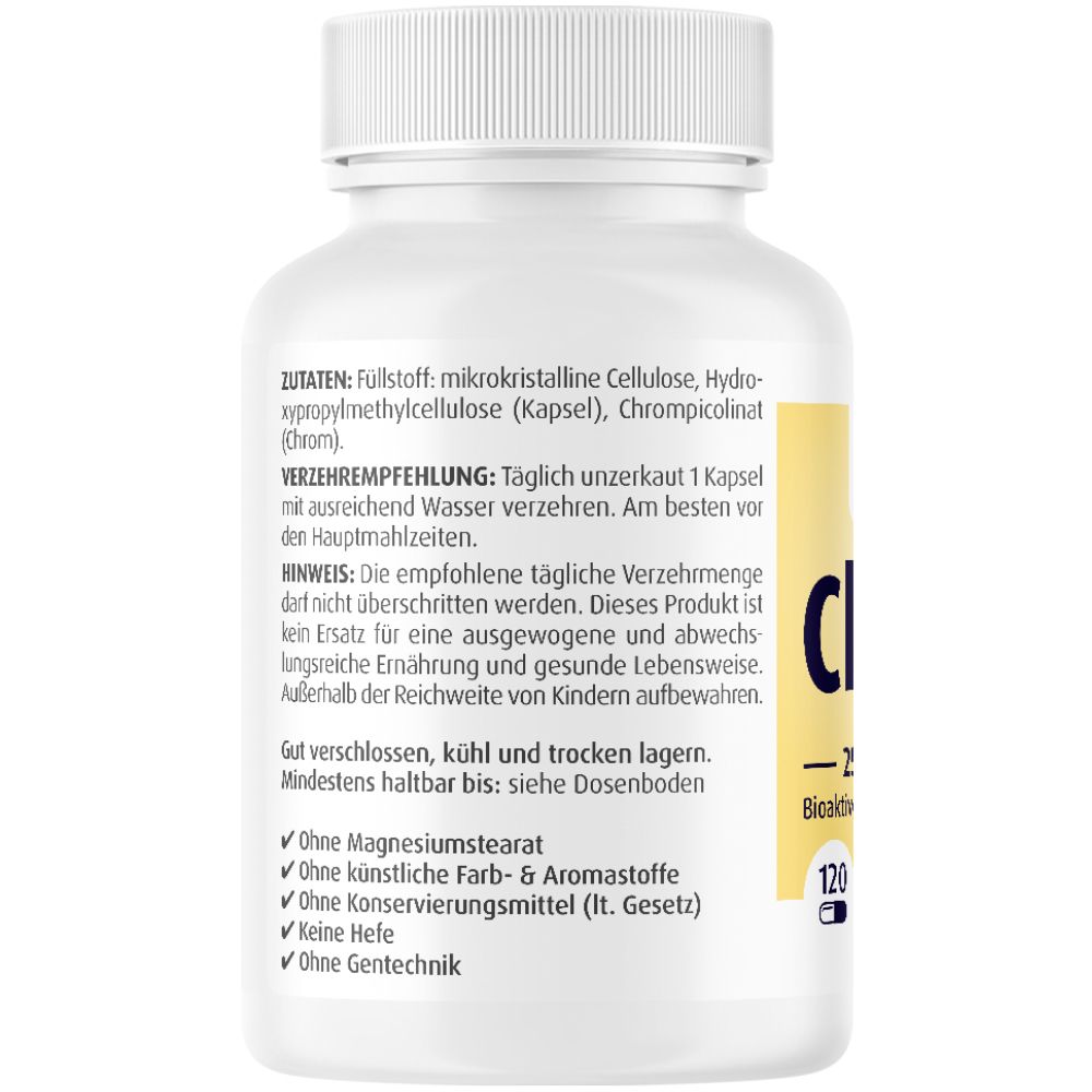 ZeinPharma® Chrom Picolinat Kapseln 250 µg
