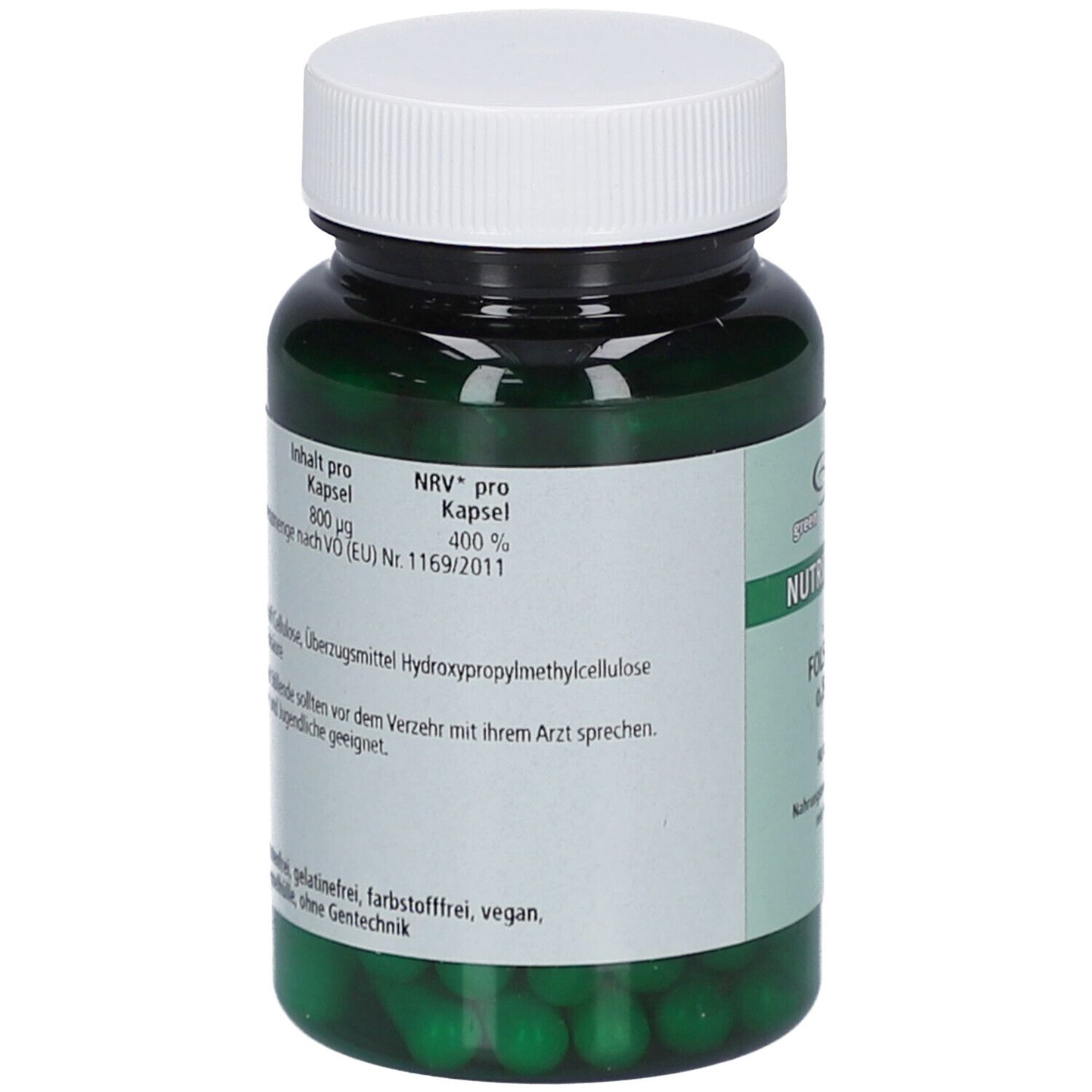 green line Folsäure 0,8 mg