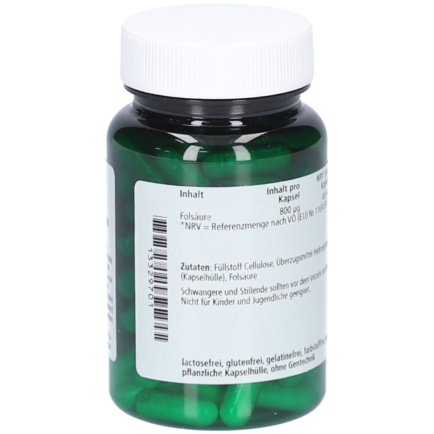 green line Folsäure 0,8 mg