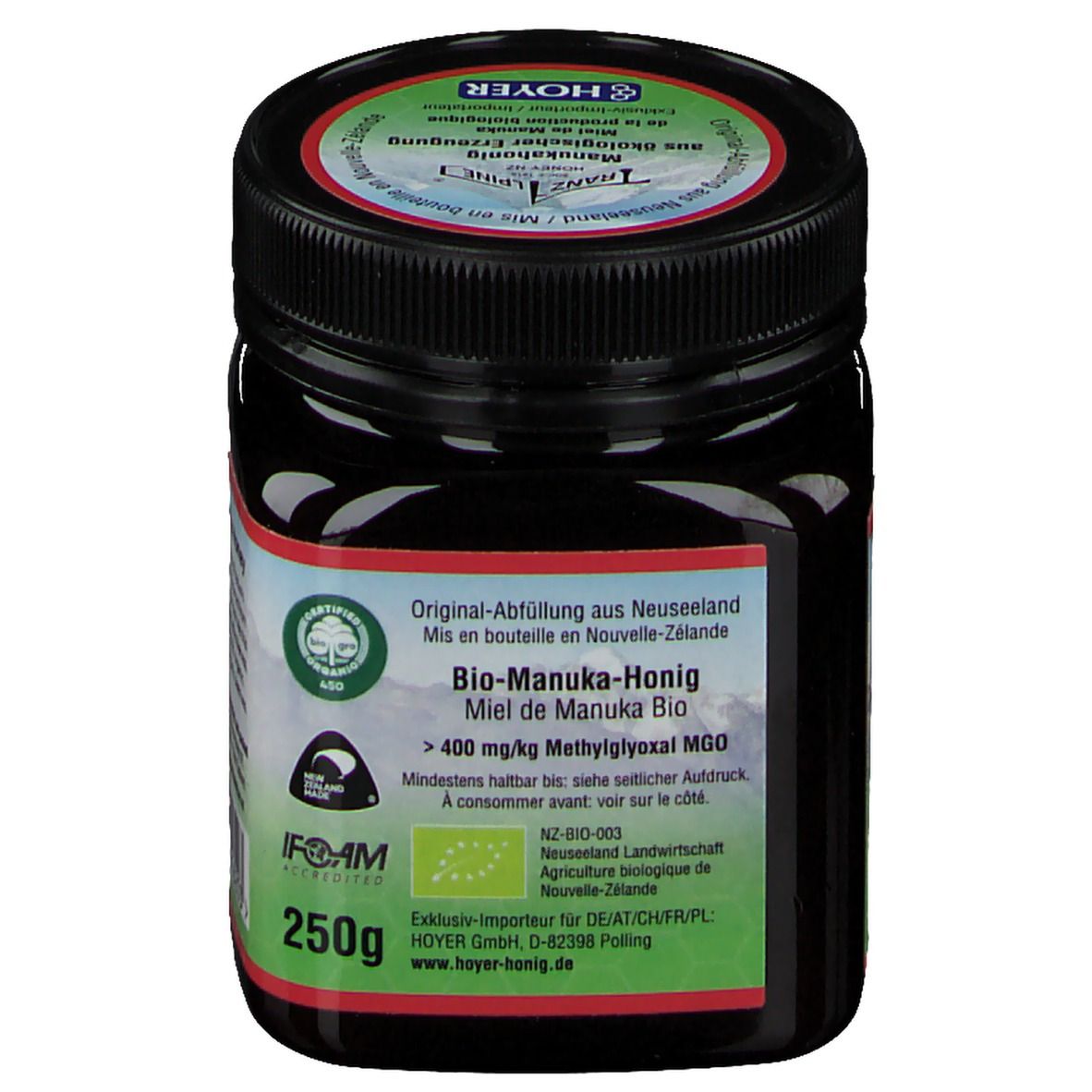 Bio-Manuka- Honig 400+