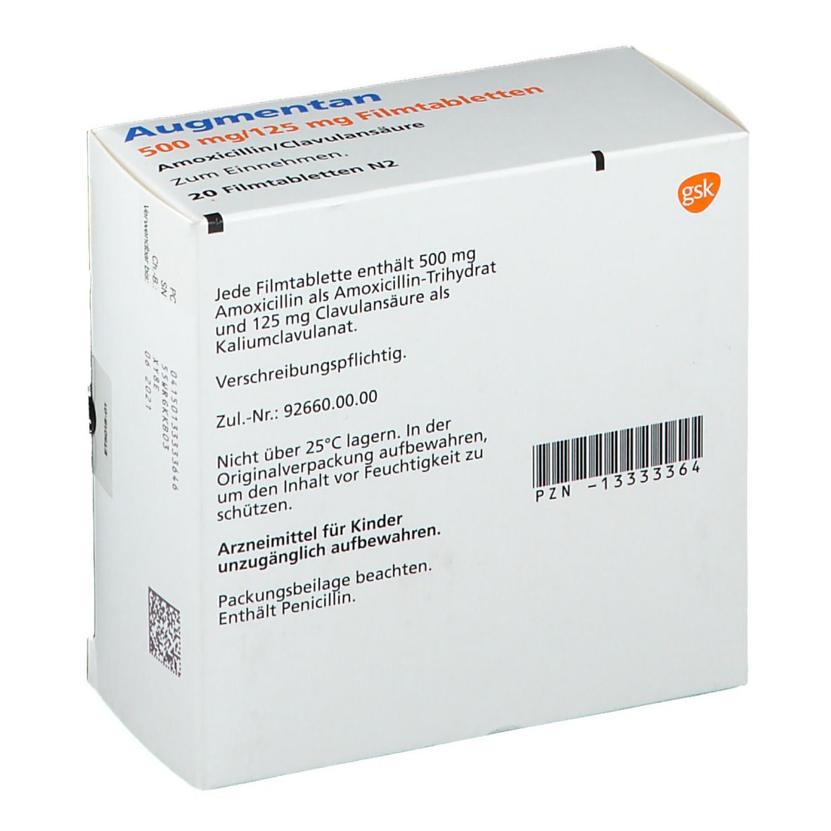 Augmentan® 500 mg/125 mg