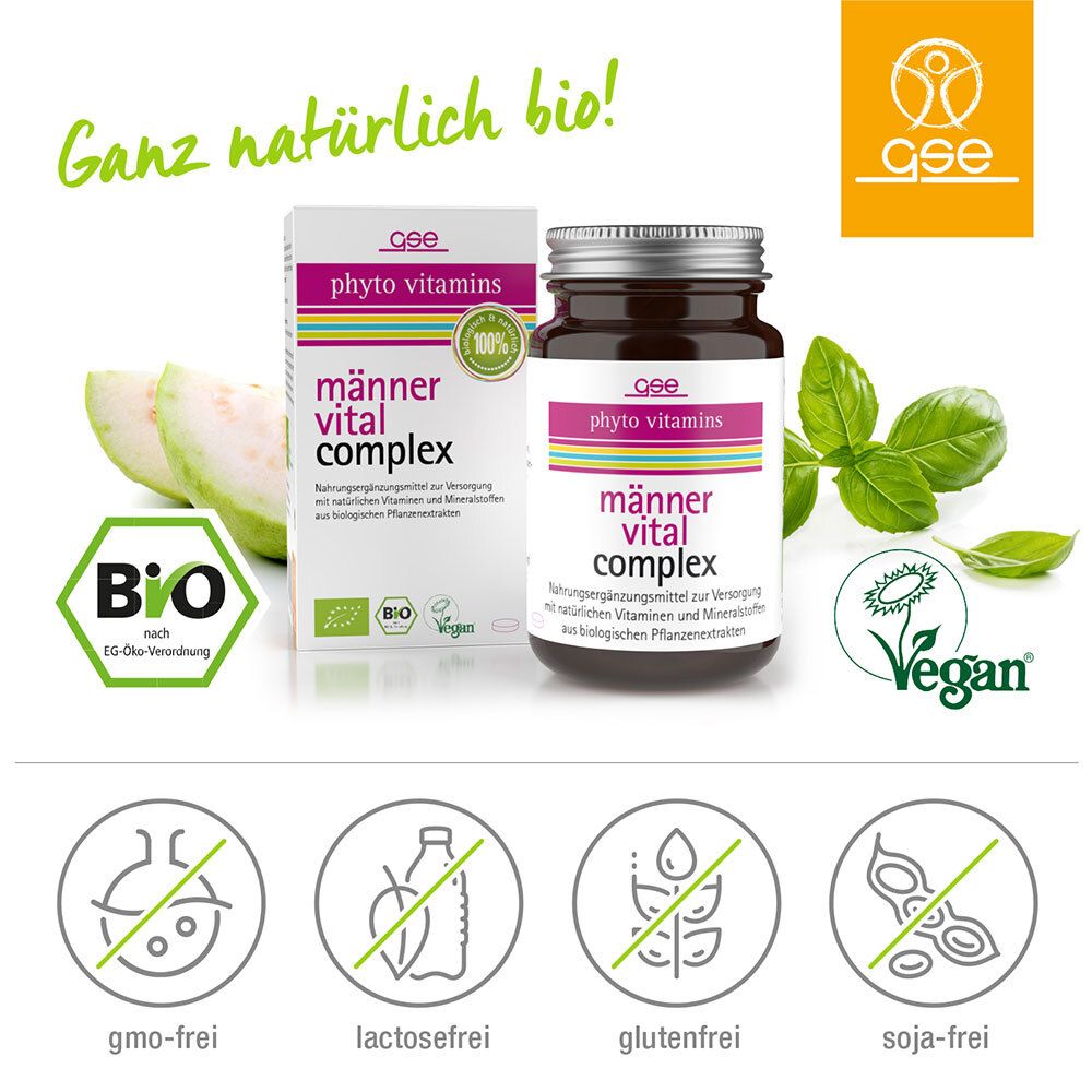 GSE Männer Vital Complex Bio Tabletten 60 St