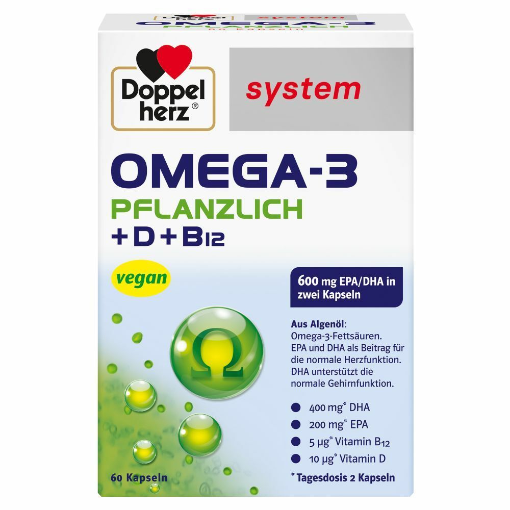 Doppelherz® Omega-3 pflanzlich
