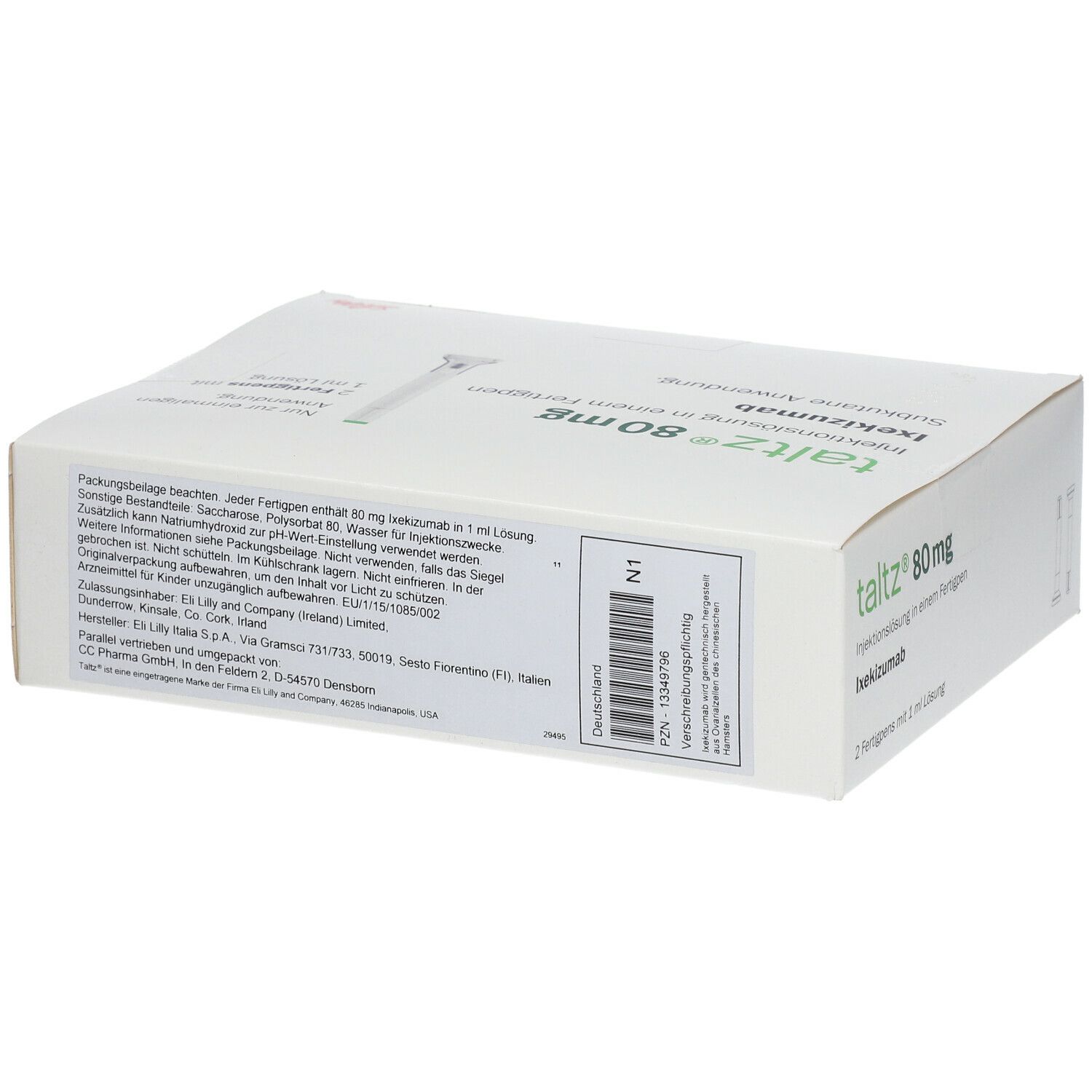 TALTZ 80 mg Injektionslösung in einem Fertigpen