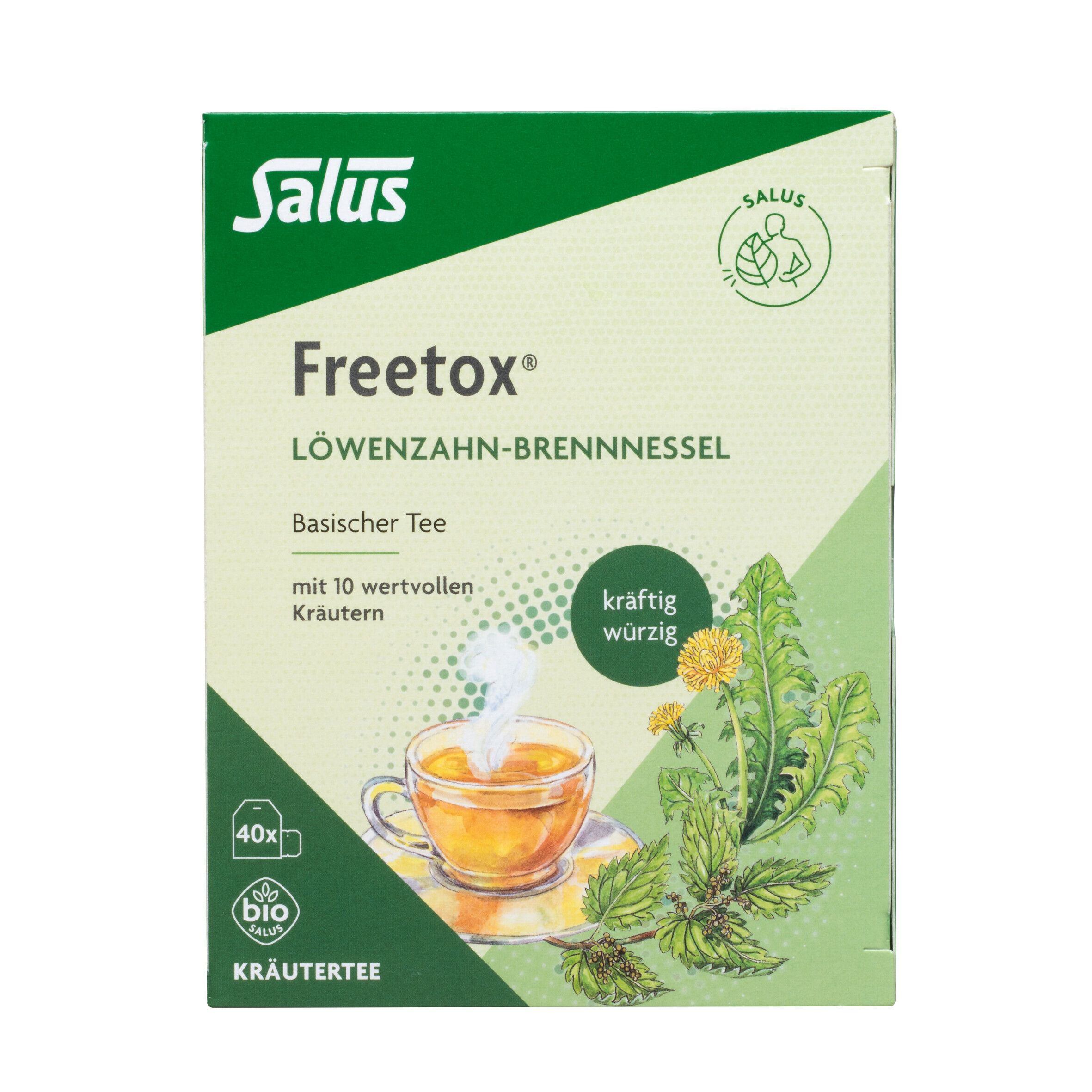 Salus® Freetox® Löwenzahn-Brennnessel Tee