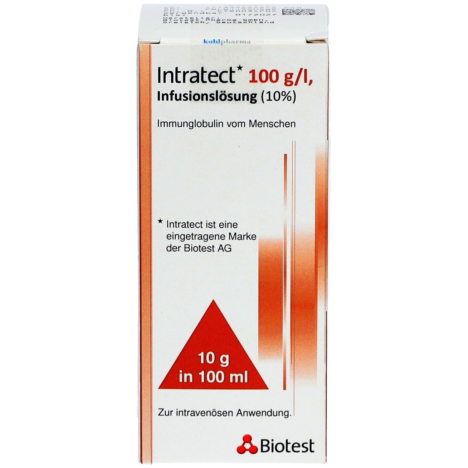 Intratect 100 g/L